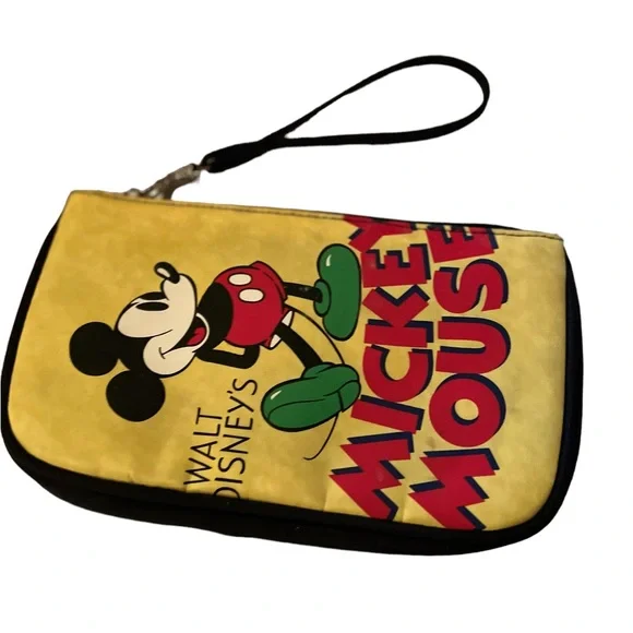 EUC Vintage Mickey Mouse Wristlet - Picture 2 of 4